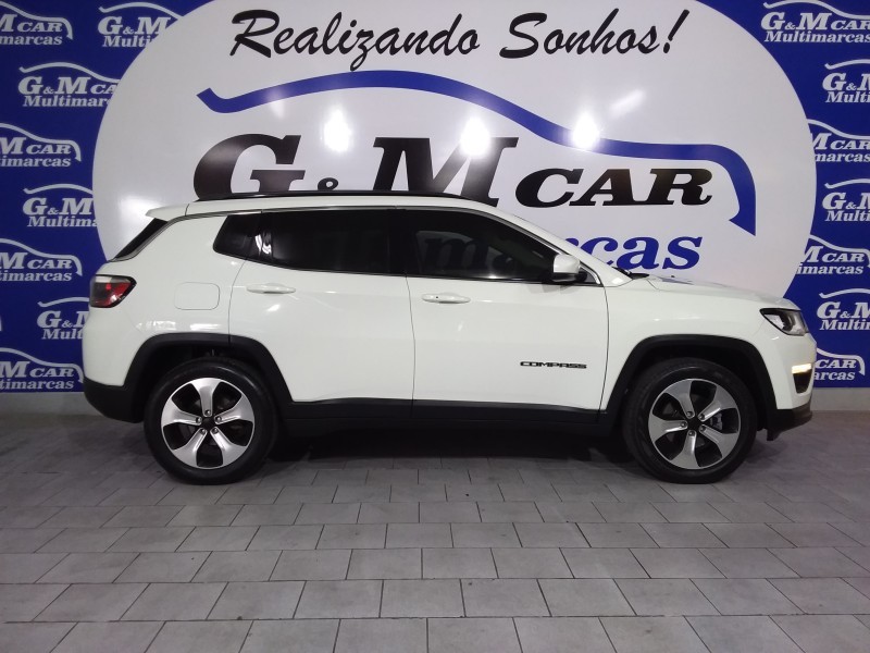 COMPASS 2.0 16V FLEX LONGITUDE AUTOMÁTICO - 2018 - SãO SEBASTIãO DO CAí