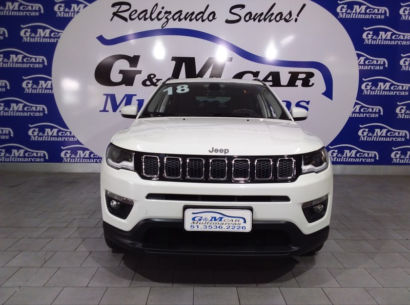 COMPASS 2.0 16V FLEX LONGITUDE AUTOMÁTICO - 2018 - SãO SEBASTIãO DO CAí