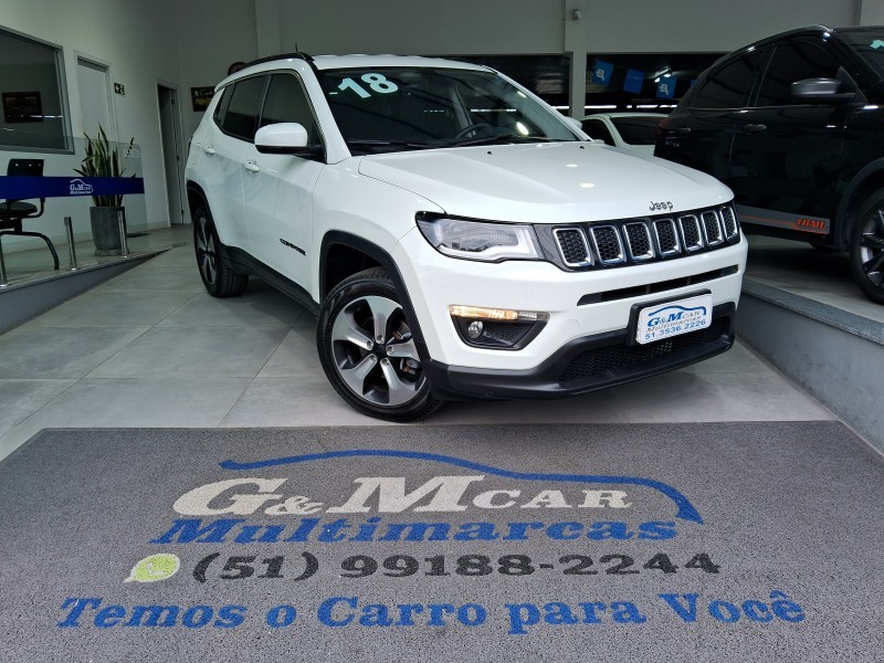 compass 2.0 16v flex longitude automatico 2018 sao sebastiao do cai