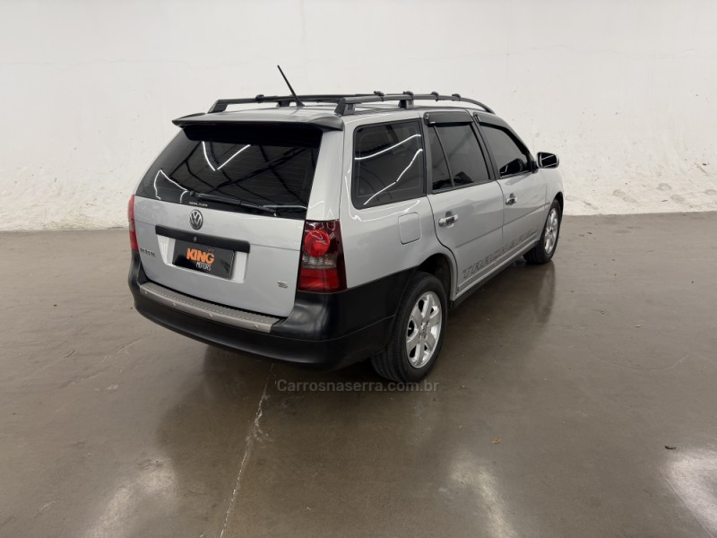 PARATI 1.6 MI TRACK & FIELD 8V FLEX 4P MANUAL G.IV - 2008 - CAXIAS DO SUL