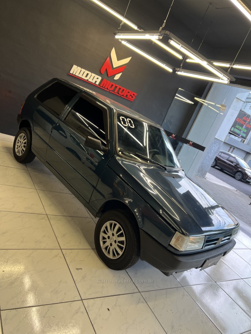 UNO 1.0 MPI MILLE SMART 8V GASOLINA 2P MANUAL - 2000 - CAXIAS DO SUL