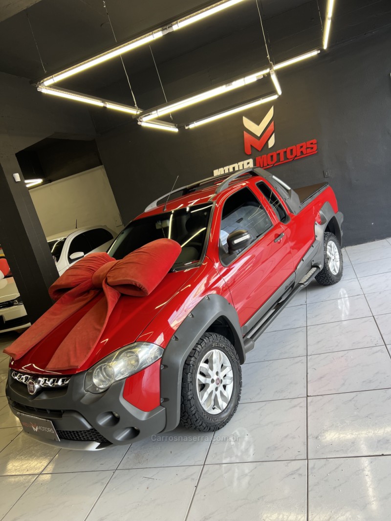 strada 1.6 mpi adventure ce 16v gasolina 2p manual 2013 caxias do sul