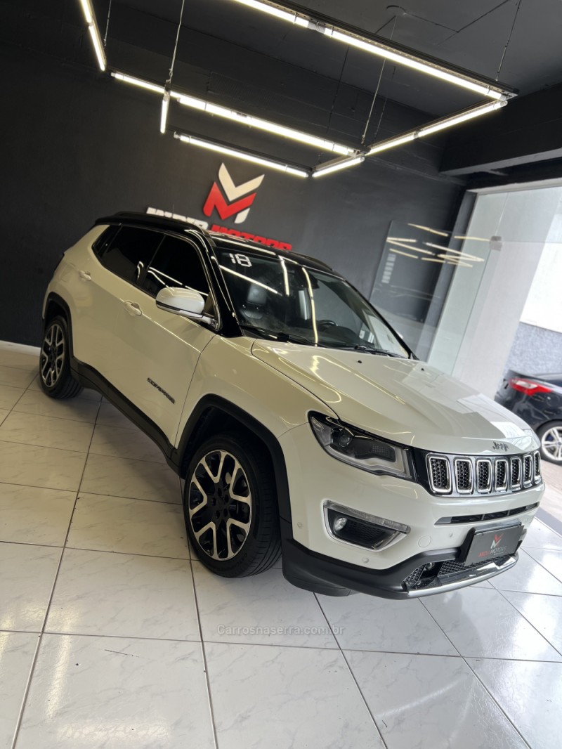 COMPASS 2.0 16V FLEX LIMITED AUTOMÁTICO - 2018 - CAXIAS DO SUL