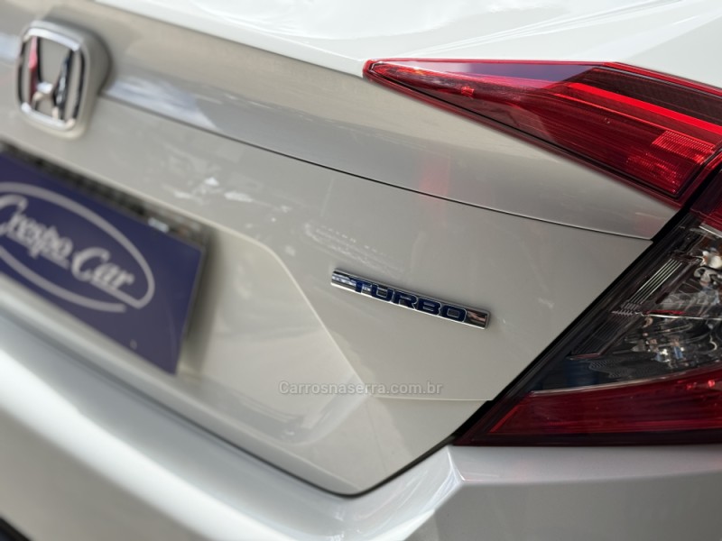 CIVIC 1.5 16V TOURING TURBO GASOLINA 4P AUTOMÁTICO - 2019 - CAXIAS DO SUL