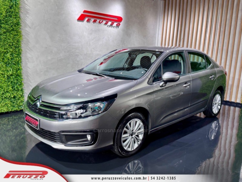 c4 lounge 1.6 live 16v turbo flex 4p automatico 2019 nova prata