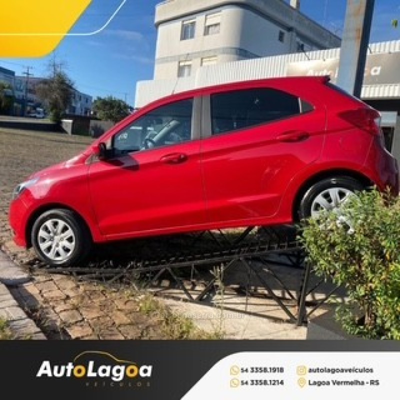 KA 1.0 SE 12V FLEX 4P MANUAL - 2017 - LAGOA VERMELHA