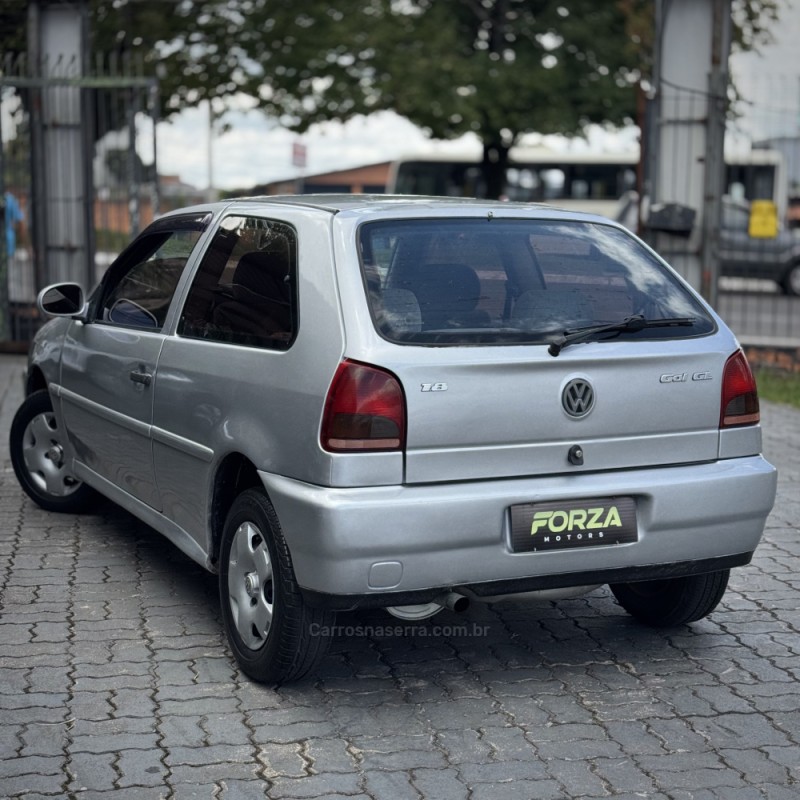 GOL 1.8 GL 8V GASOLINA 2P MANUAL - 1997 - CAXIAS DO SUL