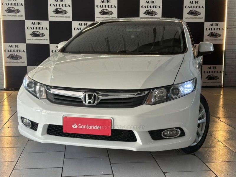 civic 1.8 lxs 16v flex 4p automatico 2014 novo hamburgo