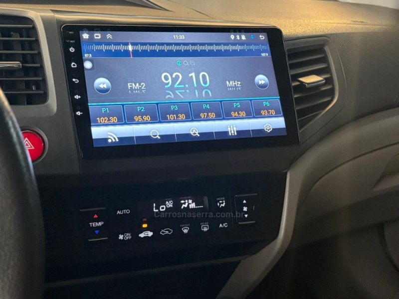 CIVIC 1.8 LXS 16V FLEX 4P AUTOMÁTICO - 2014 - NOVO HAMBURGO