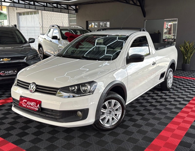 saveiro 1.6 mi trendline cs 8v flex 2p manual 2015 canela