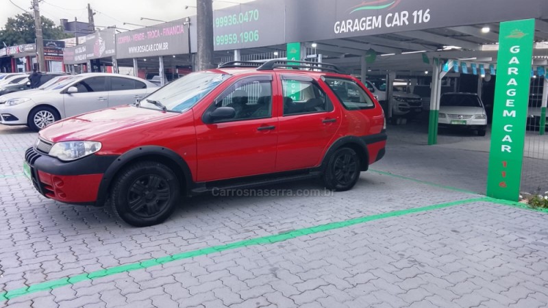 PALIO 1.8 MPI ADVENTURE WEEKEND 8V FLEX 4P MANUAL - 2005 - CAXIAS DO SUL