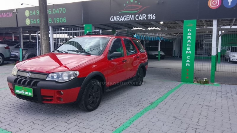 PALIO 1.8 MPI ADVENTURE WEEKEND 8V FLEX 4P MANUAL - 2005 - CAXIAS DO SUL