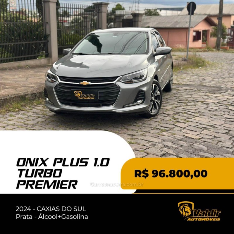 onix 1.0	premier ii plus 12v turbo flex 4p automatico 2024 caxias do sul
