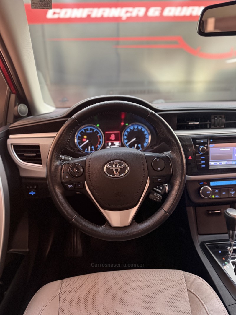 COROLLA 2.0 XEI 16V FLEX 4P AUTOMÁTICO - 2017 - FARROUPILHA