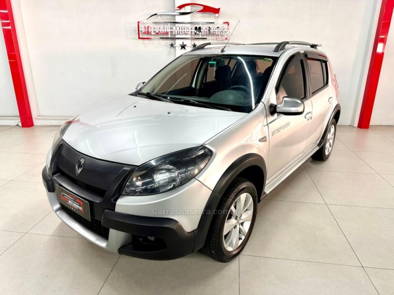 sandero 1.6 stepway 16v flex 4p manual 2013 caxias do sul