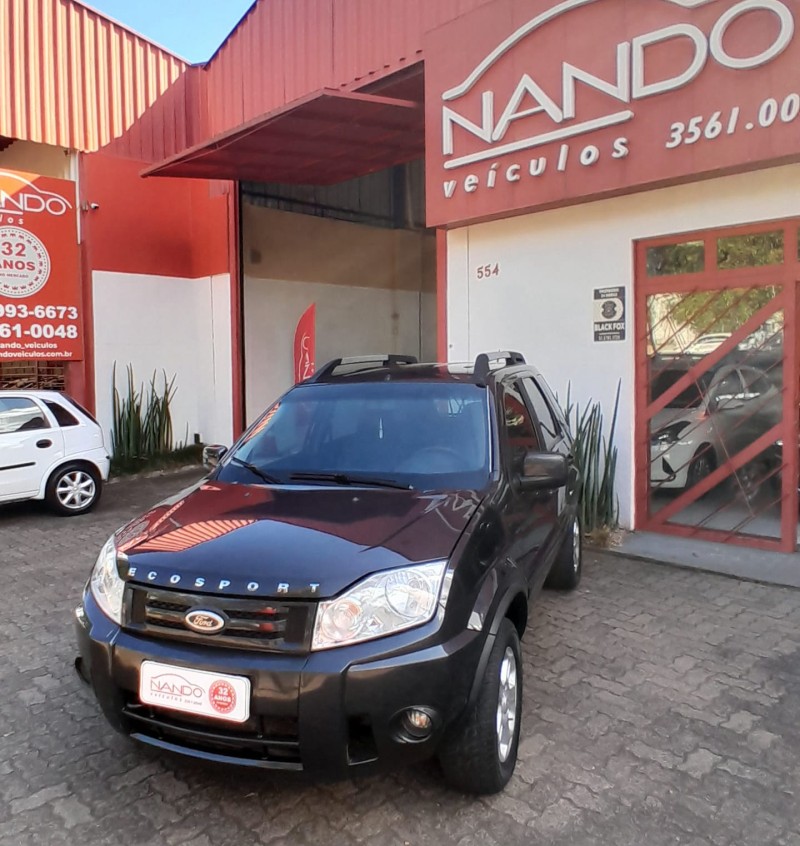ecosport 1.6 xlt 8v flex 4p manual 2012 estancia velha