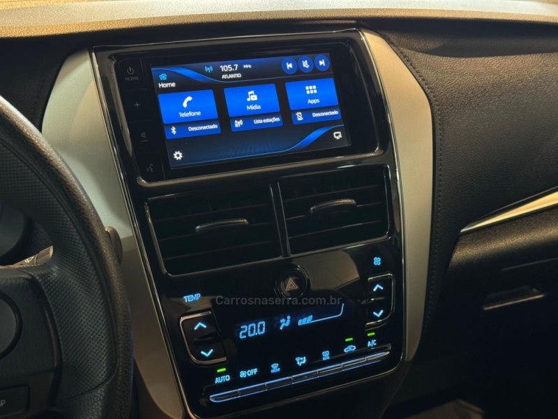 YARIS 1.5 16V XL PLUS TECH FLEX AUTOMÁTICO - 2021 - CAXIAS DO SUL