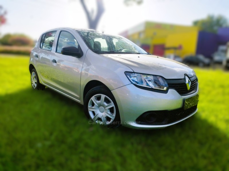 sandero 1.0 authentique 16v flex 4p manual 2016 novo hamburgo
