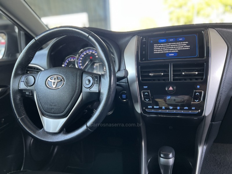 YARIS 1.5 XS SEDAN 16V FLEX 4P AUTOMÁTICO - 2019 - BOM PRINCíPIO