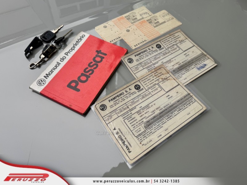PASSAT 1.6 LS VILLAGE 8V GASOLINA 2P MANUAL - 1984 - NOVA PRATA