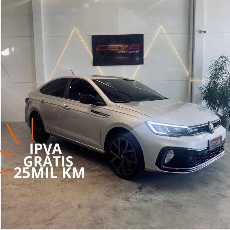 virtus 1.4 250 tsi 16v exclusive flex 4p automatico 2024 caxias do sul