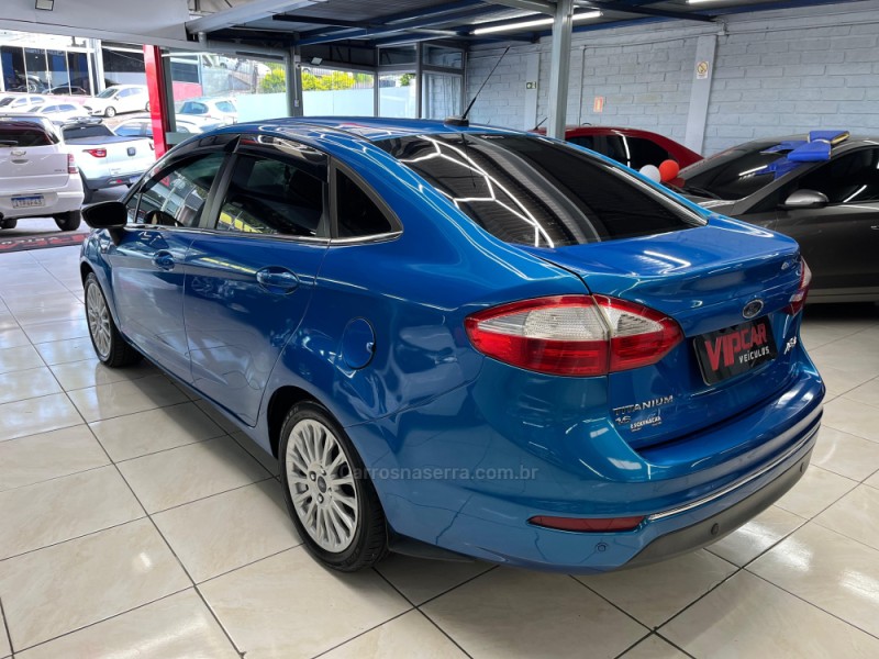 FIESTA 1.6 TITANIUM SEDAN 16V FLEX 4P AUTOMÁTICO - 2014 - ESTâNCIA VELHA