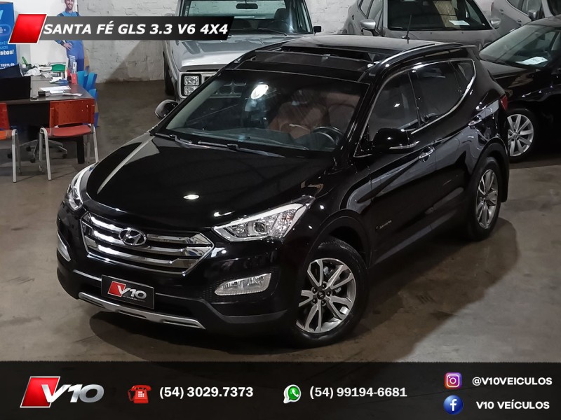 santa fe 3.3 mpfi 4x4 7 lugares v6 270cv gasolina 4p automatico 2015 caxias do sul