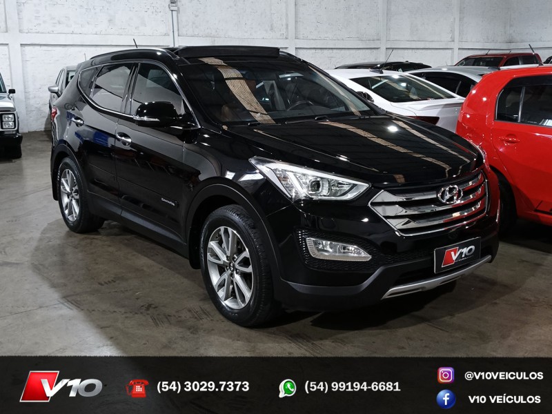 SANTA FÉ 3.3 MPFI 4X4 7 LUGARES V6 270CV GASOLINA 4P AUTOMÁTICO - 2015 - CAXIAS DO SUL