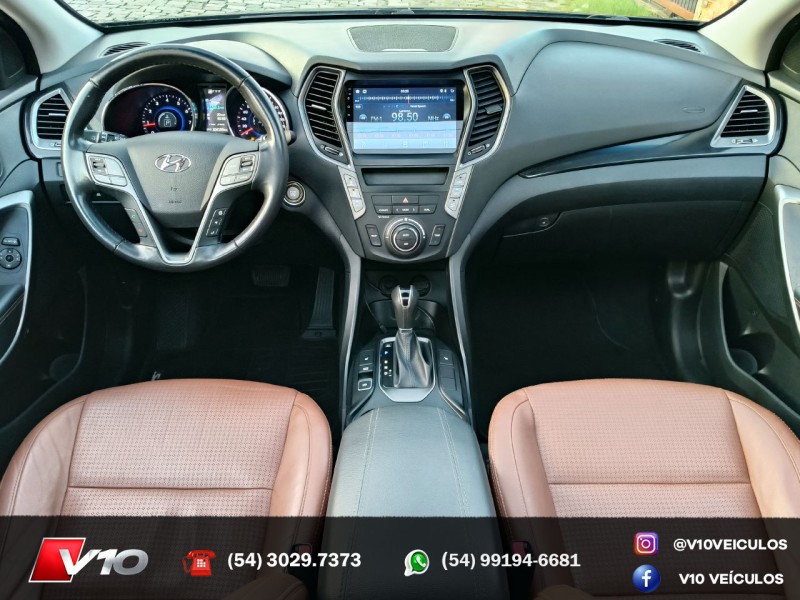 SANTA FÉ 3.3 MPFI 4X4 7 LUGARES V6 270CV GASOLINA 4P AUTOMÁTICO - 2015 - CAXIAS DO SUL