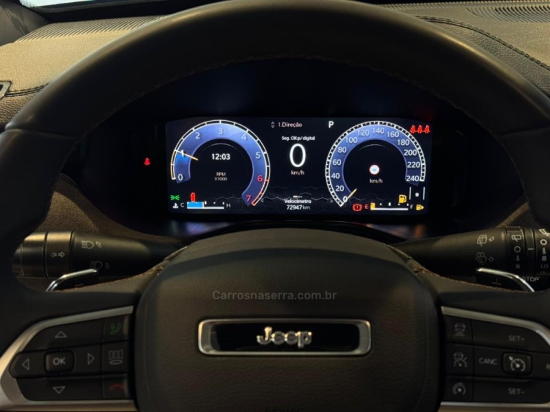 COMMANDER 1.3 OVERLAND T270 16V 4X2 TURBO FLEX 4P AUTOMÁTICO - 2022 - CAXIAS DO SUL