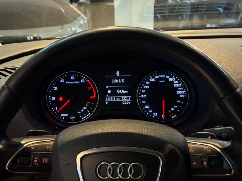 A3 1.4 TFSI SEDAN ATTRACTION 16V GASOLINA 4P S-TRONIC - 2016 - CAXIAS DO SUL