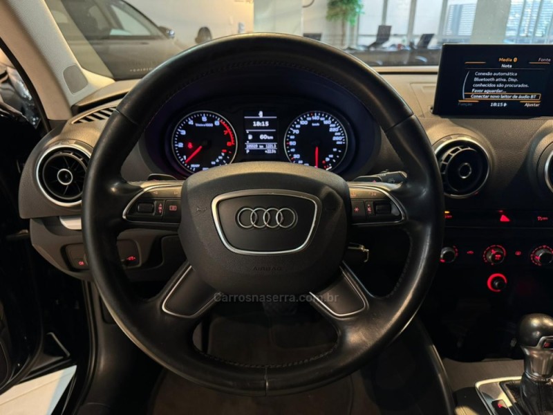 A3 1.4 TFSI SEDAN ATTRACTION 16V GASOLINA 4P S-TRONIC - 2016 - CAXIAS DO SUL