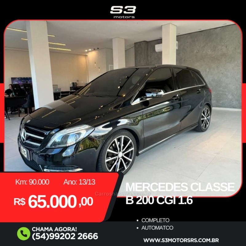 B 200 1.6 SPORT TURBO FLEX 4P AUTOMÁTICO - 2013 - CAXIAS DO SUL