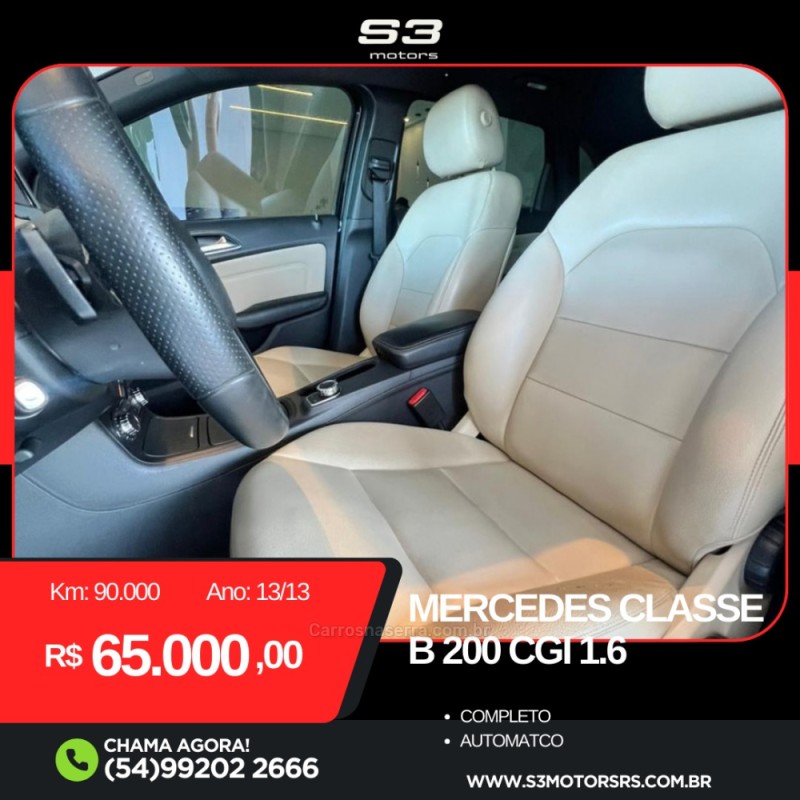 B 200 1.6 SPORT TURBO FLEX 4P AUTOMÁTICO - 2013 - CAXIAS DO SUL