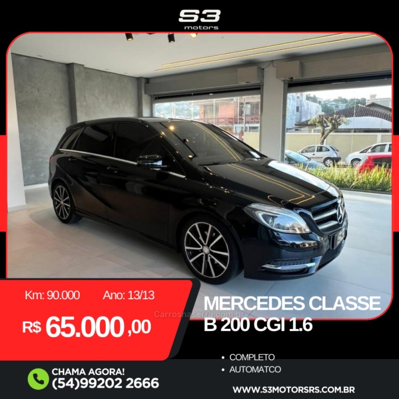 b 200 1.6 sport turbo flex 4p automatico 2013 caxias do sul