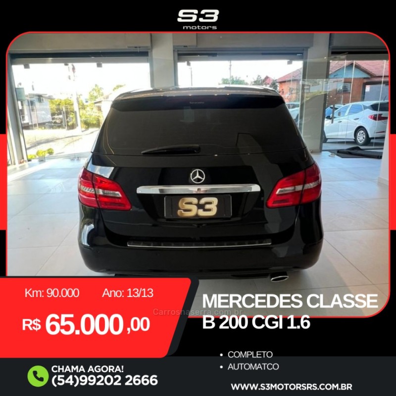 B 200 1.6 SPORT TURBO FLEX 4P AUTOMÁTICO - 2013 - CAXIAS DO SUL