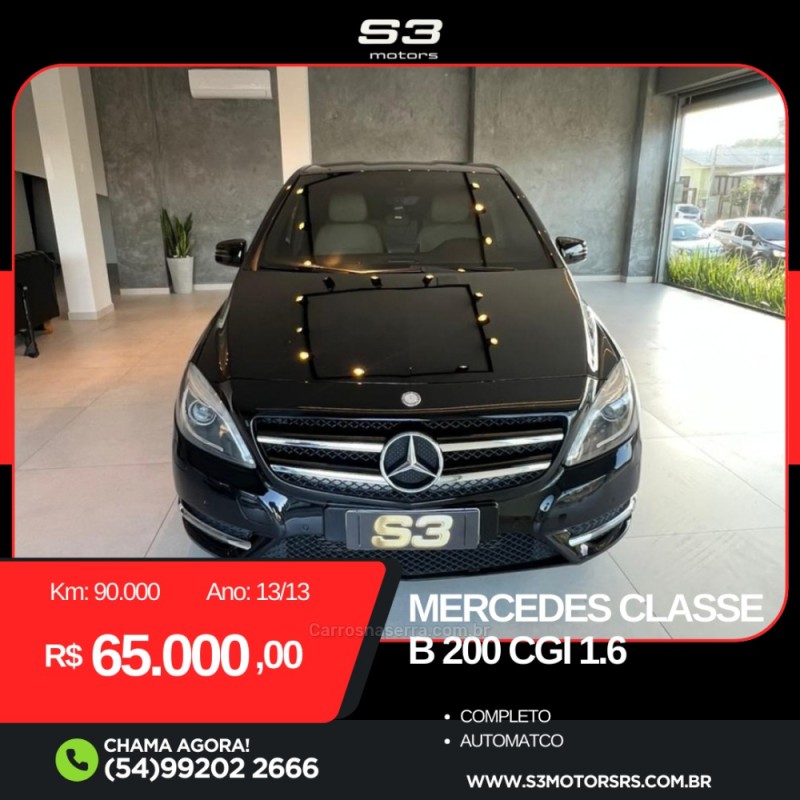 B 200 1.6 SPORT TURBO FLEX 4P AUTOMÁTICO - 2013 - CAXIAS DO SUL