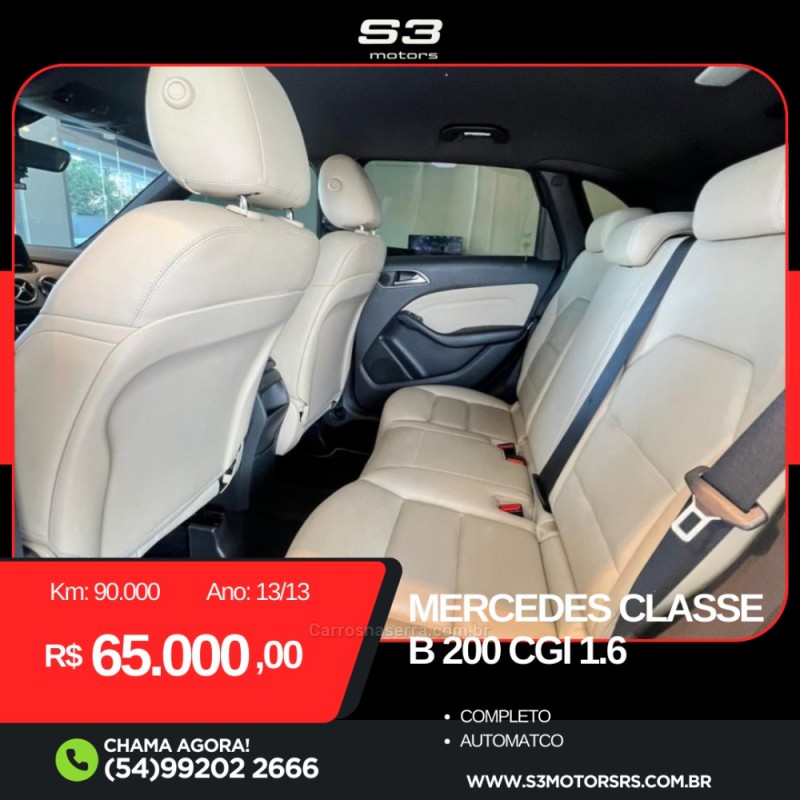 B 200 1.6 SPORT TURBO FLEX 4P AUTOMÁTICO - 2013 - CAXIAS DO SUL