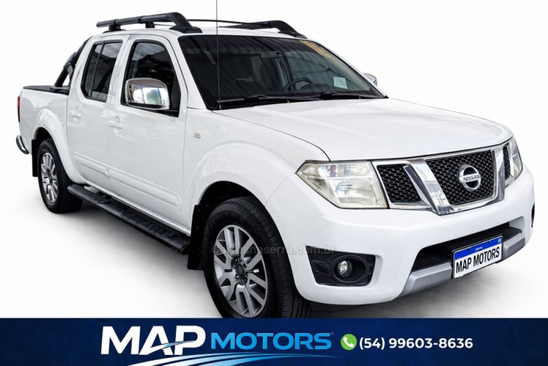 frontier 2.5 sl 4x4 cd turbo eletronic diesel 4p automatico 2014 caxias do sul
