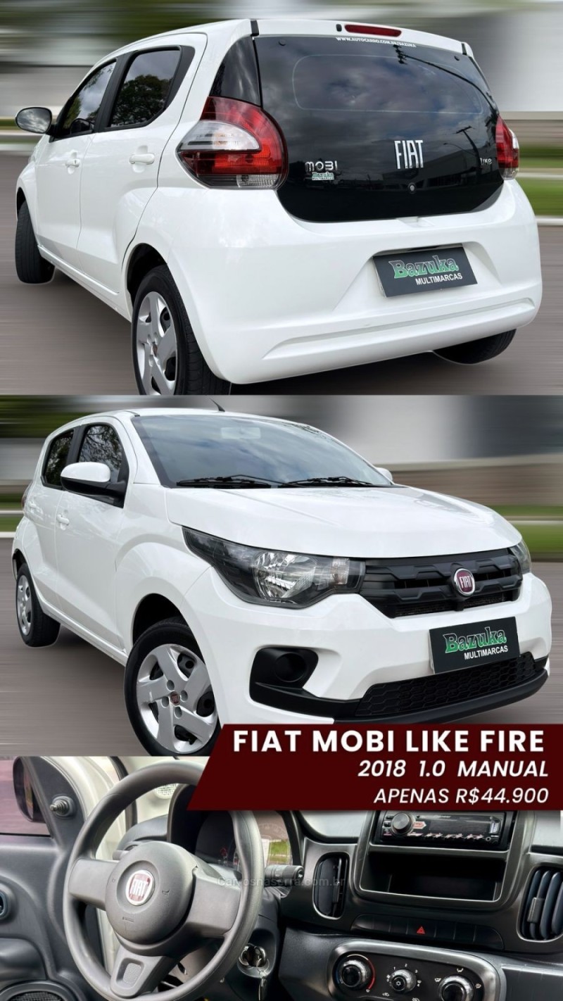 MOBI 1.0 8V EVO FLEX LIKE. MANUAL - 2018 - NOVO HAMBURGO
