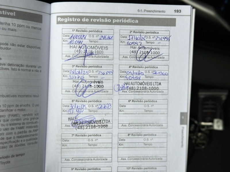 HILUX SW4 2.8 4X4 SRX PLATINUM TURBO 7 LUGARES DIESEL 4P AUTOMÁTICO - 2024 - DOIS IRMãOS