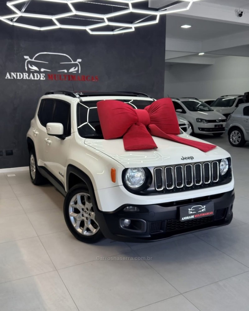 renegade 1.8 16v flex longitude 4p automatico 2016 caxias do sul