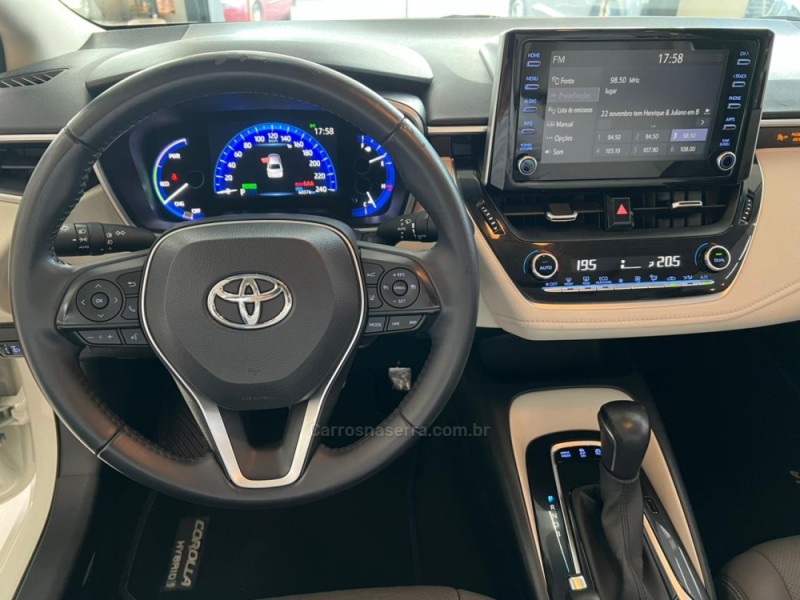 COROLLA 1.8 ALTIS PREMIUM 16V HÍBRIDO 4P AUTOMÁTICO - 2020 - CAXIAS DO SUL