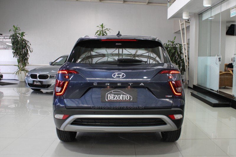 CRETA 1.0 PLATINUM TURBO 12V FLEX 4P AUTOMÁTICO - 2024 - CAXIAS DO SUL