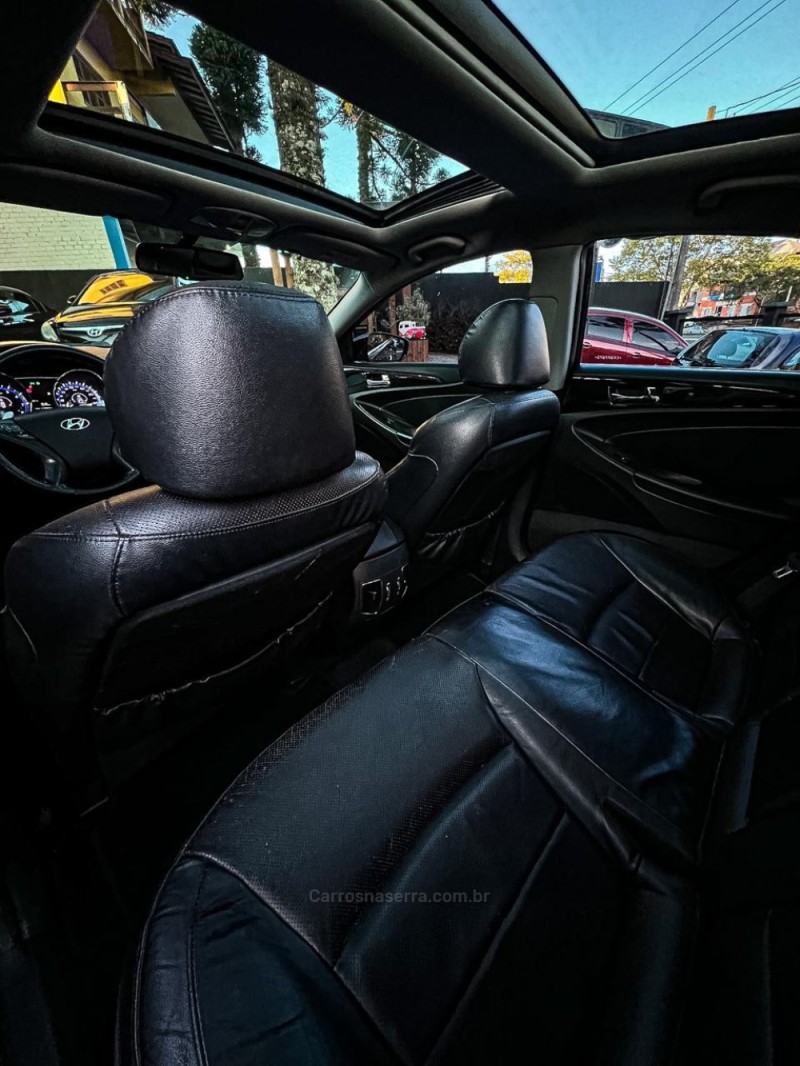 SONATA 2.4 MPFI I4 16V 182CV GASOLINA 4P AUTOMÁTICO - 2012 - CANELA