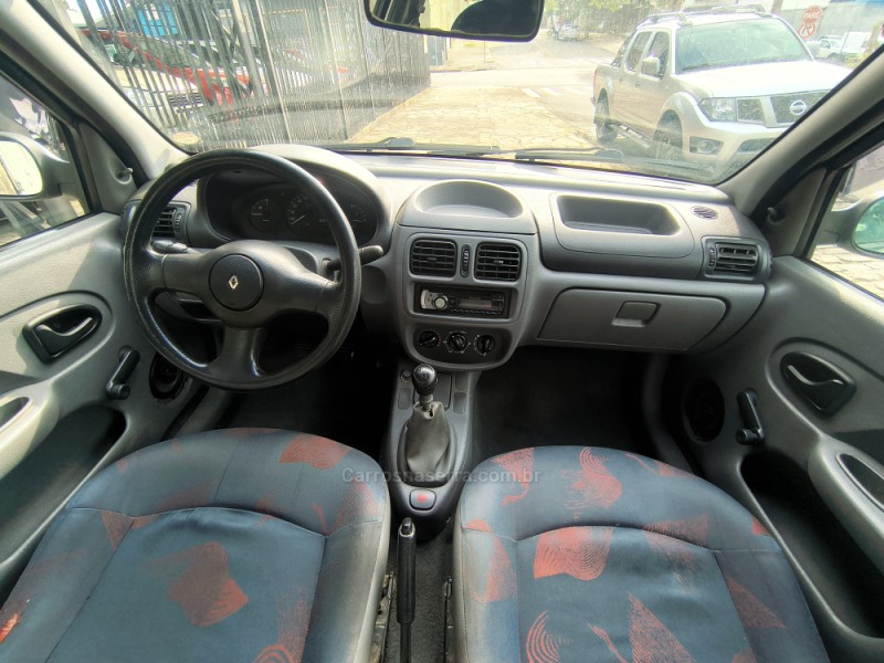 CLIO 1.0 RL 8V GASOLINA 4P MANUAL - 2002 - CAXIAS DO SUL