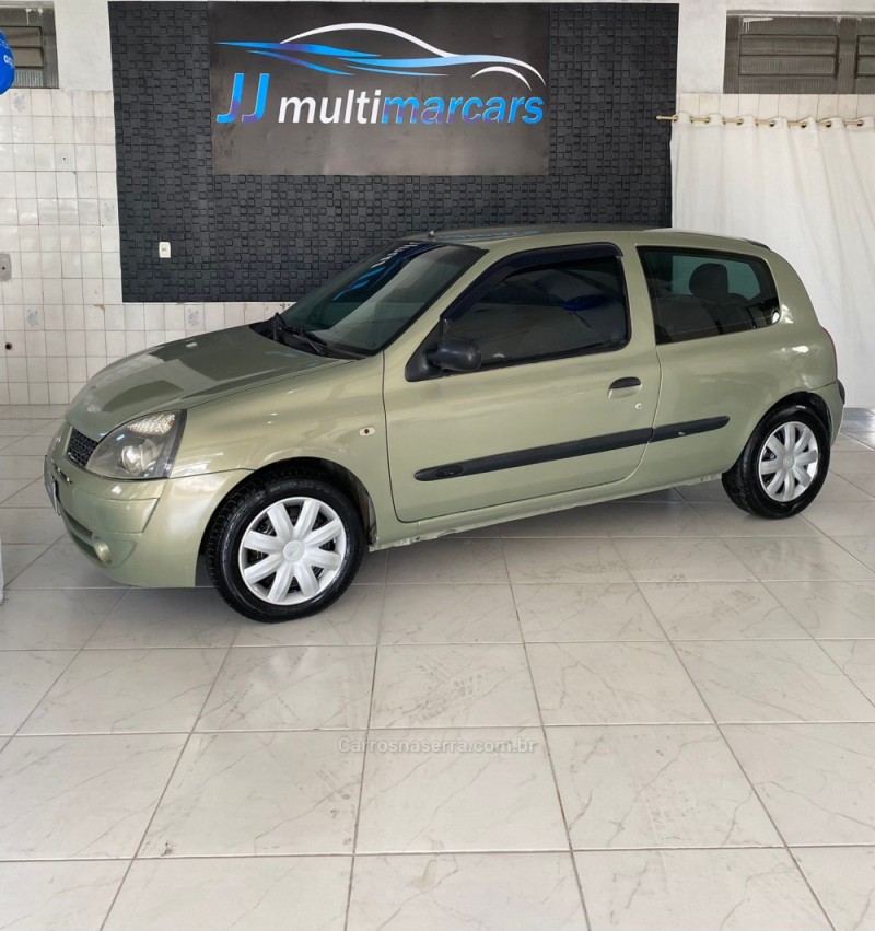 CLIO 1.0 AUTHENTIQUE 8V GASOLINA 2P MANUAL - 2004 - CAXIAS DO SUL
