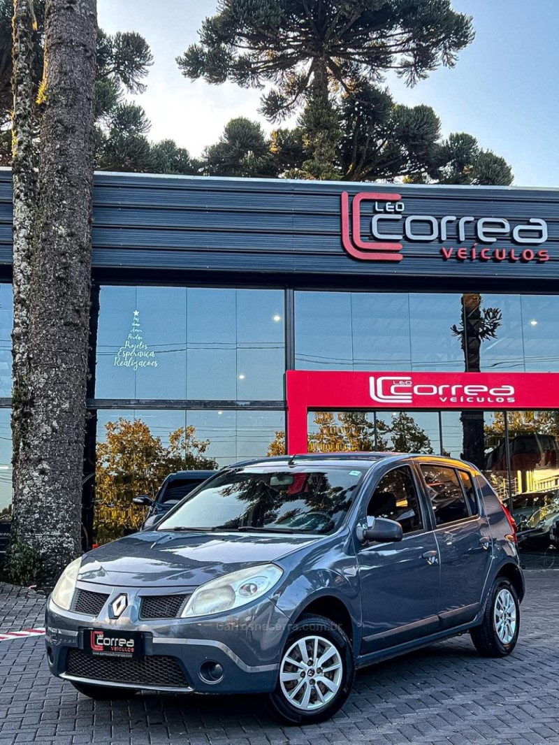 SANDERO 1.0 EXPRESSION 16V FLEX 4P MANUAL - 2010 - CANELA