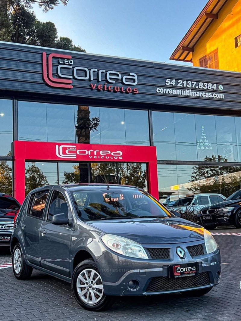 sandero 1.0 expression 16v flex 4p manual 2010 canela