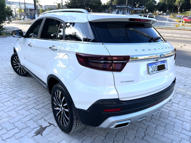 TERRITORY 1.5 GTDI ECOBOOST TITANIUM 16V GASOLINA 4P AUTOMÁTICO - 2021 - CAXIAS DO SUL